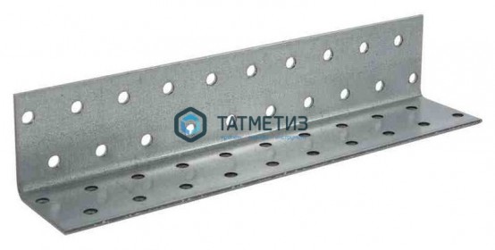 Крепежный уголок KU 40x40x200х2,0 мм | «ТАТМЕТИЗ» Крепежный уголок KU 40x40x200х2,0 мм - магазин крепежа «ТАТМЕТИЗ»