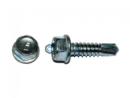 Саморез DIN 7504K 6,3х38 фасадный (2200 шт/уп) КК | «ТАТМЕТИЗ» Саморез DIN 7504K 6,3х38 фасадный (2200 шт/уп) КК - магазин крепежа «ТАТМЕТИЗ»