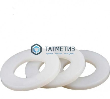 Шайба полиамидная DIN 125  М 8 (без фаски) -  магазин крепежа «ТАТМЕТИЗ»