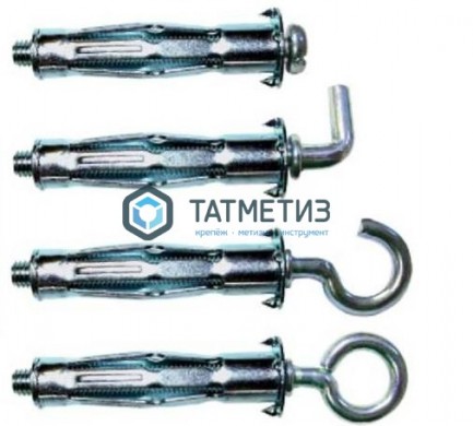 Дюбель Молли M6х52 (12)  (50 шт/уп) КК -  магазин крепежа «ТАТМЕТИЗ»