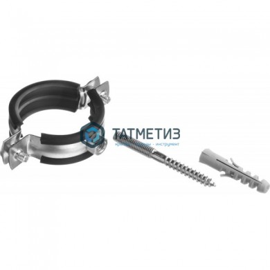 Хомут 162-170мм (6") сантехнический с гайкой М10 КТ | «ТАТМЕТИЗ» Хомут 162-170мм (6") сантехнический с гайкой М10 КТ - магазин крепежа «ТАТМЕТИЗ»