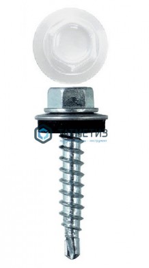 Саморез окраш.кров. 4,8х29 /9003/  (250 шт/уп)  Z -  магазин крепежа «ТАТМЕТИЗ»