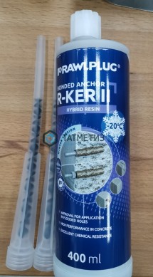 Хим. анкер RAWL PLUG R-KER 400 мл винилэстер + 2 смесителя | «ТАТМЕТИЗ» Хим. анкер RAWL PLUG R-KER 400 мл винилэстер + 2 смесителя - магазин крепежа «ТАТМЕТИЗ»