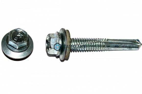 Саморез кровельный 6,3х 32 св №5 (2200 шт/уп) KENNER (Тайвань) | «ТАТМЕТИЗ» Саморез кровельный 6,3х 32 св №5 (2200 шт/уп) KENNER (Тайвань) - магазин крепежа «ТАТМЕТИЗ»