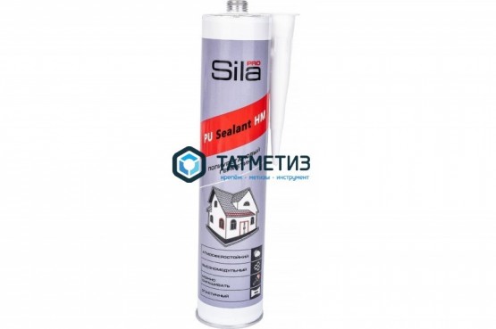 Полиуретановый герметик SILA PRO PU Sealant HM 280 Black высокомод.ЧЕРНЫЙ RAL 9005 280 мл / 12 -  магазин крепежа «ТАТМЕТИЗ»