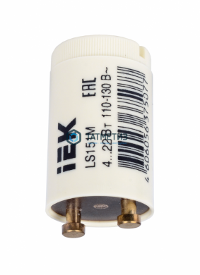 Стартер LS151M, 4-22 Вт, 110-130 В, ИЭК | «ТАТМЕТИЗ» Стартер LS151M, 4-22 Вт, 110-130 В, ИЭК - магазин крепежа «ТАТМЕТИЗ»