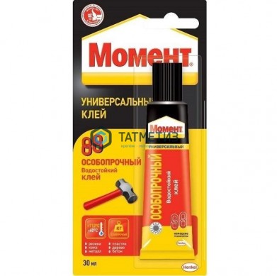 Клей Момент 88 особопрочный, тюбик 30мл | «ТАТМЕТИЗ» Клей Момент 88 особопрочный, тюбик 30мл - магазин крепежа «ТАТМЕТИЗ»