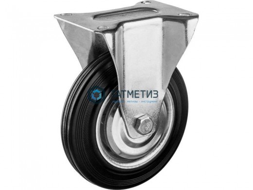 Колесо неповоротное c площадкой под 4 болта d 160 мм -  магазин крепежа «ТАТМЕТИЗ»
