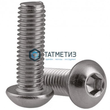 Винт ISO 7380 А4 M 6х90 TX30 | «ТАТМЕТИЗ» Винт ISO 7380 А4 M 6х90 TX30 - магазин крепежа «ТАТМЕТИЗ»