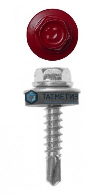 Саморез окраш.кров. 5,5х19 /3005/ (250 шт/уп) D -  магазин крепежа «ТАТМЕТИЗ»