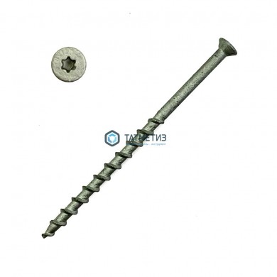 Cаморез для газобетона потайная головка Torx 8х120 мм белый (50 шт/уп) | «ТАТМЕТИЗ» Cаморез для газобетона потайная головка Torx 8х120 мм белый (50 шт/уп) - магазин крепежа «ТАТМЕТИЗ»