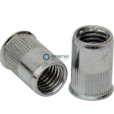Заклепка-гайка с уменьш.потай. гол., полушестигр., глух. АРТ 1028 А2 M 6X22 | «ТАТМЕТИЗ» Заклепка-гайка с уменьш.потай. гол., полушестигр., глух. АРТ 1028 А2 M 6X22 - магазин крепежа «ТАТМЕТИЗ»