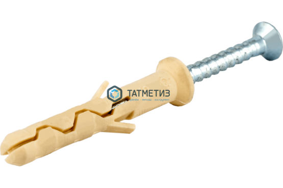 Дюбель-гвоздь  6х60 гриб (100 шт/уп) КТ -  магазин крепежа «ТАТМЕТИЗ»