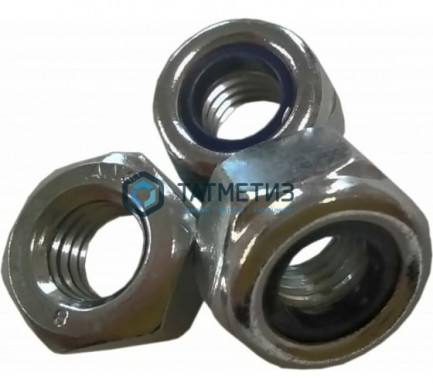 Гайка самоконтр DIN 985, оц М8 КП10 | «ТАТМЕТИЗ» Гайка самоконтр DIN 985, оц М8 КП10 - магазин крепежа «ТАТМЕТИЗ»