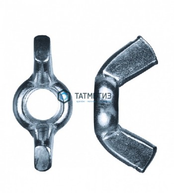 Гайка барашек оцинк М10 -  магазин крепежа «ТАТМЕТИЗ»