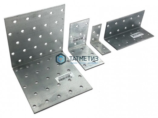 Крепежный уголок KU  50x50x50х2,0 мм  (50 шт/уп) -  магазин крепежа «ТАТМЕТИЗ»