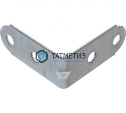 Крепежный уголок мебельный 40х40х17 мм KW2 (50шт/упак) -  магазин крепежа «ТАТМЕТИЗ»