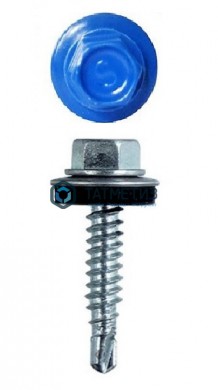 Саморез окраш.кров. 5,5х25 /5005/ синий -  магазин крепежа «ТАТМЕТИЗ»