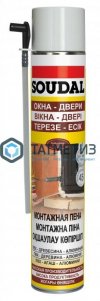 Пена монтажная SOUDAL  300мл /12 -  магазин крепежа «ТАТМЕТИЗ»