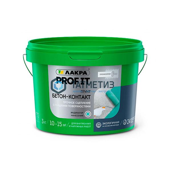 Грунт БЕТОН-КОНТАКТ акрил, TONE 3кг / 4 Грунт БЕТОН-КОНТАКТ акрил, TONE 3кг / 4