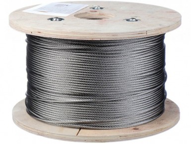 Трос ср.мягкости ART 8379 7х7 А2 нержавейка 5мм (200 м/бух) | «ТАТМЕТИЗ» Трос ср.мягкости ART 8379 7х7 А2 нержавейка 5мм (200 м/бух) - магазин «ТАТМЕТИЗ»