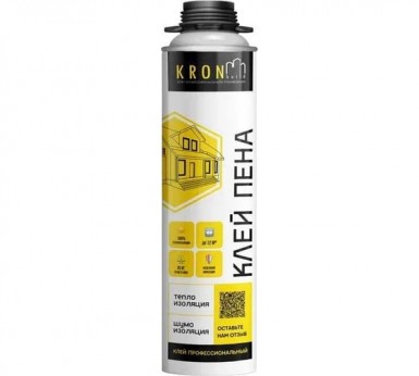 Клей-пена Kronbuild всесезонная 850 мл -  магазин «ТАТМЕТИЗ»