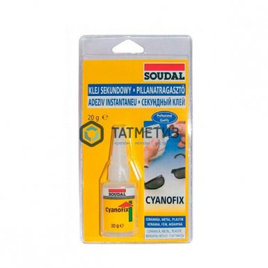 Клей секундный CYANOFIX 84A  20 г / 12 -  магазин «ТАТМЕТИЗ»