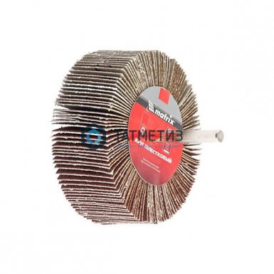 Круг лепестковый для дрели, P 60, 80 х 40 х 6 мм// MATRIX | «ТАТМЕТИЗ» Круг лепестковый для дрели, P 60, 80 х 40 х 6 мм// MATRIX - магазин «ТАТМЕТИЗ»