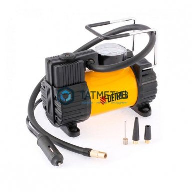 Компрессор автомобильный AC-37, 12 В, 7 атм., 37 л/мин, автомоб. предохранитель// Denzel | «ТАТМЕТИЗ» Компрессор автомобильный AC-37, 12 В, 7 атм., 37 л/мин, автомоб. предохранитель// Denzel - магазин «ТАТМЕТИЗ»