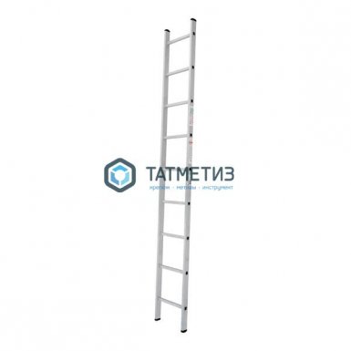 Лестница, 1 х 9 ступеней, алюминиевая, односекционная  Новая высота серия NV100 -  магазин «ТАТМЕТИЗ»