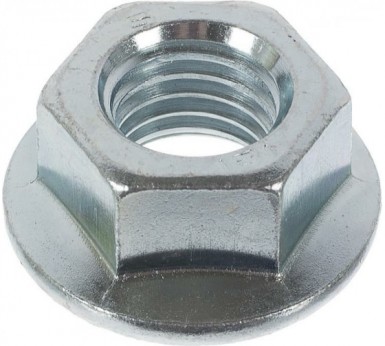 Гайка с фланцем DIN 6923, оц  М6  (4800 шт/уп) -  магазин «ТАТМЕТИЗ»