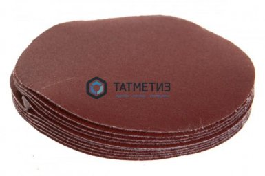 Круг абразивный на ворсовой подложке под "липучку", P 280, 125 мм, 10 шт.// MATRIX -  магазин «ТАТМЕТИЗ»