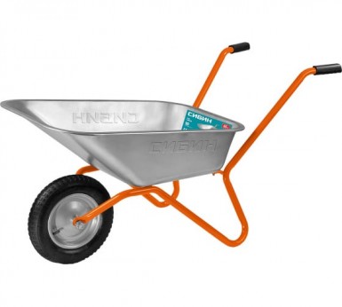 Тачка садовая, 65 л, грузоподъемность 90 кг СИБИН | «ТАТМЕТИЗ» Тачка садовая, 65 л, грузоподъемность 90 кг СИБИН - магазин «ТАТМЕТИЗ»