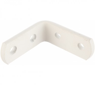 Кронштейн бытовой окрашенный белый 50*50*20*4,0 м -  магазин крепежа «ТАТМЕТИЗ»
