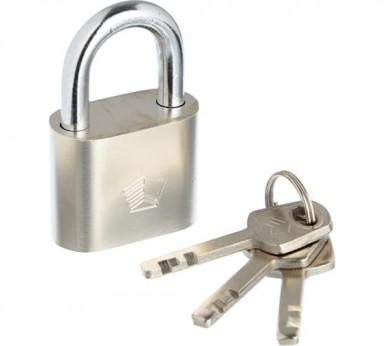 Замок навесной овал 40мм ЕРМАК -  магазин крепежа «ТАТМЕТИЗ»