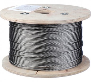 Трос ср.мягкости ART 8379 7х7 А2 нержавейка 2мм (100 м/бух) | «ТАТМЕТИЗ» Трос ср.мягкости ART 8379 7х7 А2 нержавейка 2мм (100 м/бух) - магазин «ТАТМЕТИЗ»