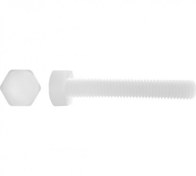 Болт М 12 х 50 полиамид DIN 933  (200 шт) -  магазин «ТАТМЕТИЗ»