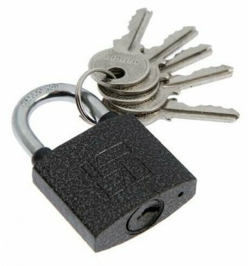 Замок навесной АЛЛЮР ВС1Ч-330 d5мм полимер 5кл. -  магазин крепежа «ТАТМЕТИЗ»
