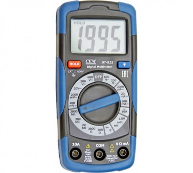 Мультиметр цифровой DT-912 CEM -  магазин крепежа «ТАТМЕТИЗ»