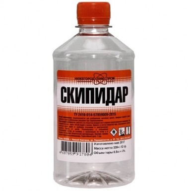 Скипидар ТУ ПЭТ 0,5 л./24  ДИНАМИКА -  магазин крепежа «ТАТМЕТИЗ»