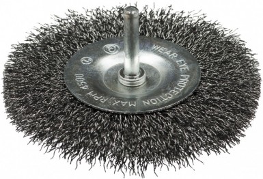 Щетка для дрели дисковая  50 мм, гофрированная № 152 ПрофОснастка Мастер -  магазин «ТАТМЕТИЗ»