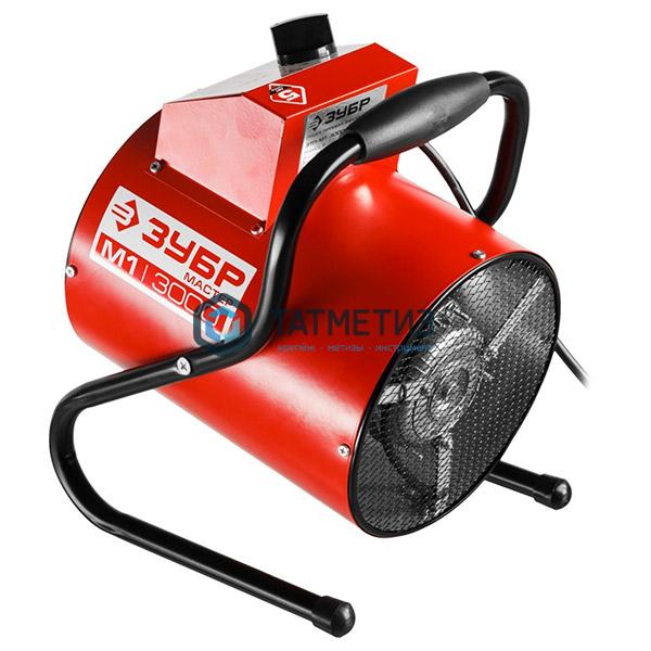 Пушка тепловая КОМПАКТ, ЗУБР ЗТП-М1-3000, круглая, электрическая, гладкий нерж ТЭН, двойные стенки ( Пушка тепловая КОМПАКТ, ЗУБР ЗТП-М1-3000, круглая, электрическая, гладкий нерж ТЭН, двойные стенки (