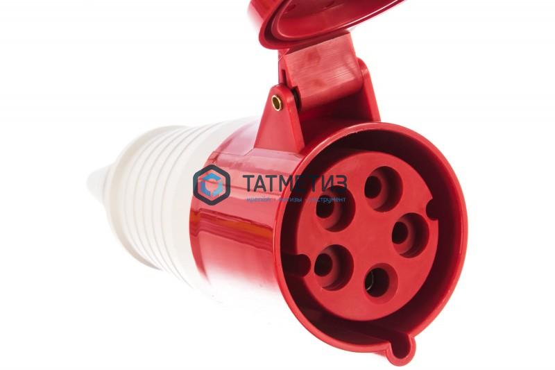 Розетка кабельная 380В, 32А 3Р+N+Е IP44 переносная Розетка кабельная 380В, 32А 3Р+N+Е IP44 переносная