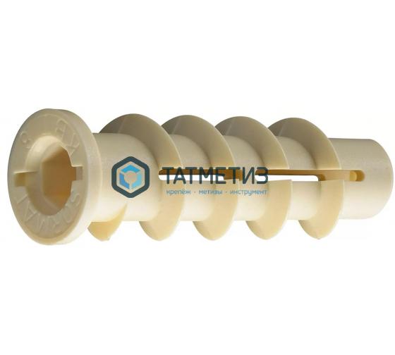 Дюбель д/газобетона нейлон 10х50 (шуруп 4 мм) КТ Дюбель д/газобетона нейлон 10х50 (шуруп 4 мм) КТ