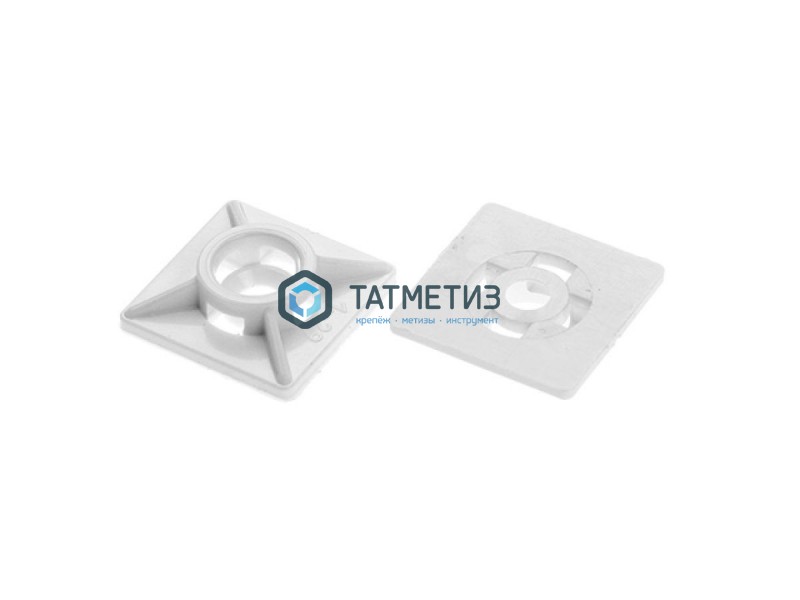 Площадка д/хом 19*19 белая (1000 шт/уп) | «ТАТМЕТИЗ» Площадка д/хом 19*19 белая (1000 шт/уп) - магазин крепежа «ТАТМЕТИЗ»