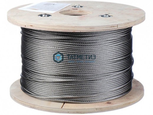 Трос ср.мягкости  ART 8379 7х7 А2 нержавейка   5мм (200 м/бух) -  магазин крепежа «ТАТМЕТИЗ»