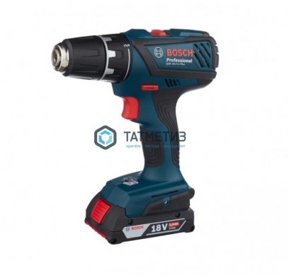 Дрель-шуруповерт аккумуляторная BOSCH GSR 18-2-LI Plus, 2 акк 2.0 Ач,ЗУ | «ТАТМЕТИЗ» Дрель-шуруповерт аккумуляторная BOSCH GSR 18-2-LI Plus, 2 акк 2.0 Ач,ЗУ - магазин крепежа «ТАТМЕТИЗ»