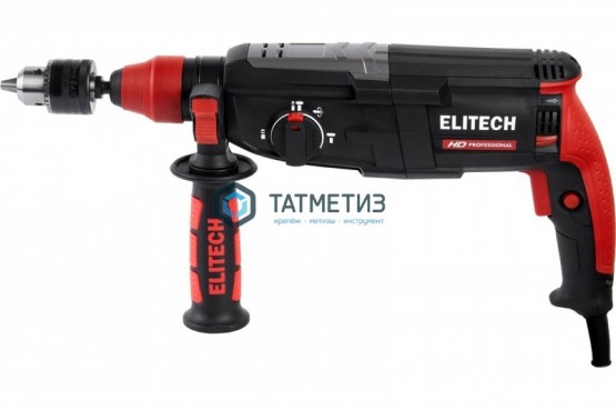 Перфоратор ELITECH RH0928RE (SDS+,AVC, 850Вт,3реж,3.2 Дж,0-5150уд/м,адаптер,кейс) | «ТАТМЕТИЗ» Перфоратор ELITECH RH0928RE (SDS+,AVC, 850Вт,3реж,3.2 Дж,0-5150уд/м,адаптер,кейс) - магазин крепежа «ТАТМЕТИЗ»