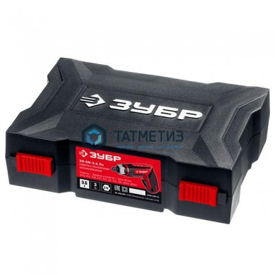 Отвертка-трансформер аккумуляторная ЗУБР ViX-T 3.6 В, в кейсе с 10 битами | «ТАТМЕТИЗ» Отвертка-трансформер аккумуляторная ЗУБР ViX-T 3.6 В, в кейсе с 10 битами - магазин крепежа «ТАТМЕТИЗ»