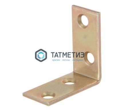 Крепежный уголок мебельный 25х25х14х1,5 мм KW25 (100шт/упак) -  магазин крепежа «ТАТМЕТИЗ»